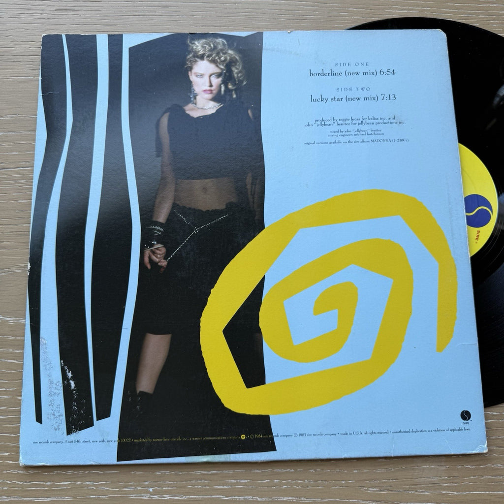 Madonna Borderline Original 1984 Promo 12” Maxi Single