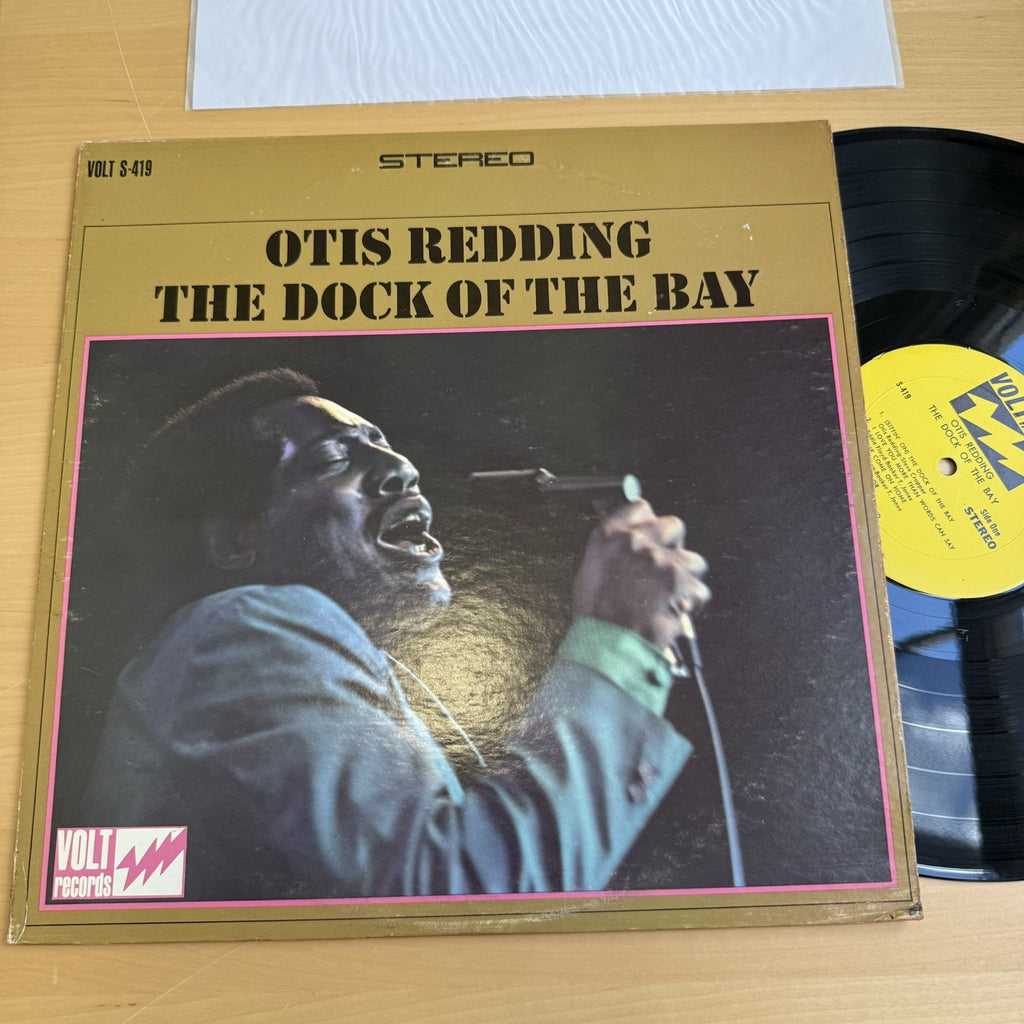 OTIS REDDING Dock of the Bay 1st US Stereo Monarch Pressing VG++ Volt Records LP
