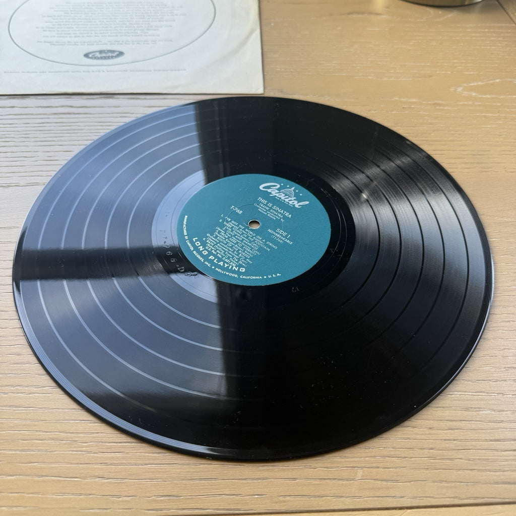 1956 Frank Sinatra This Is Sinatra Original 1st US Press Vinyl LP VG++ W/ Sleeve