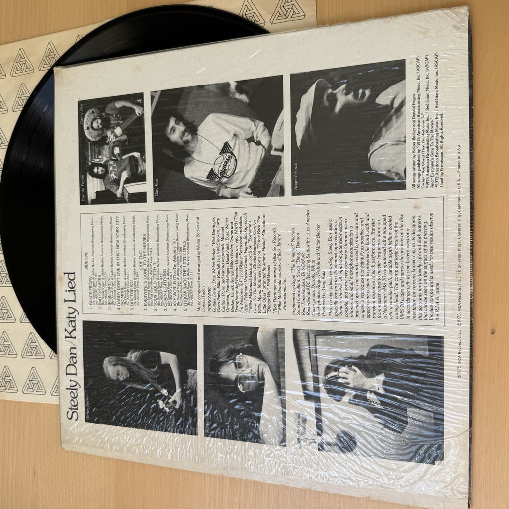 Steely Dan Katy Lied LP 1980s US Pressing In Shrink Complete W/OG Sleeve VG++