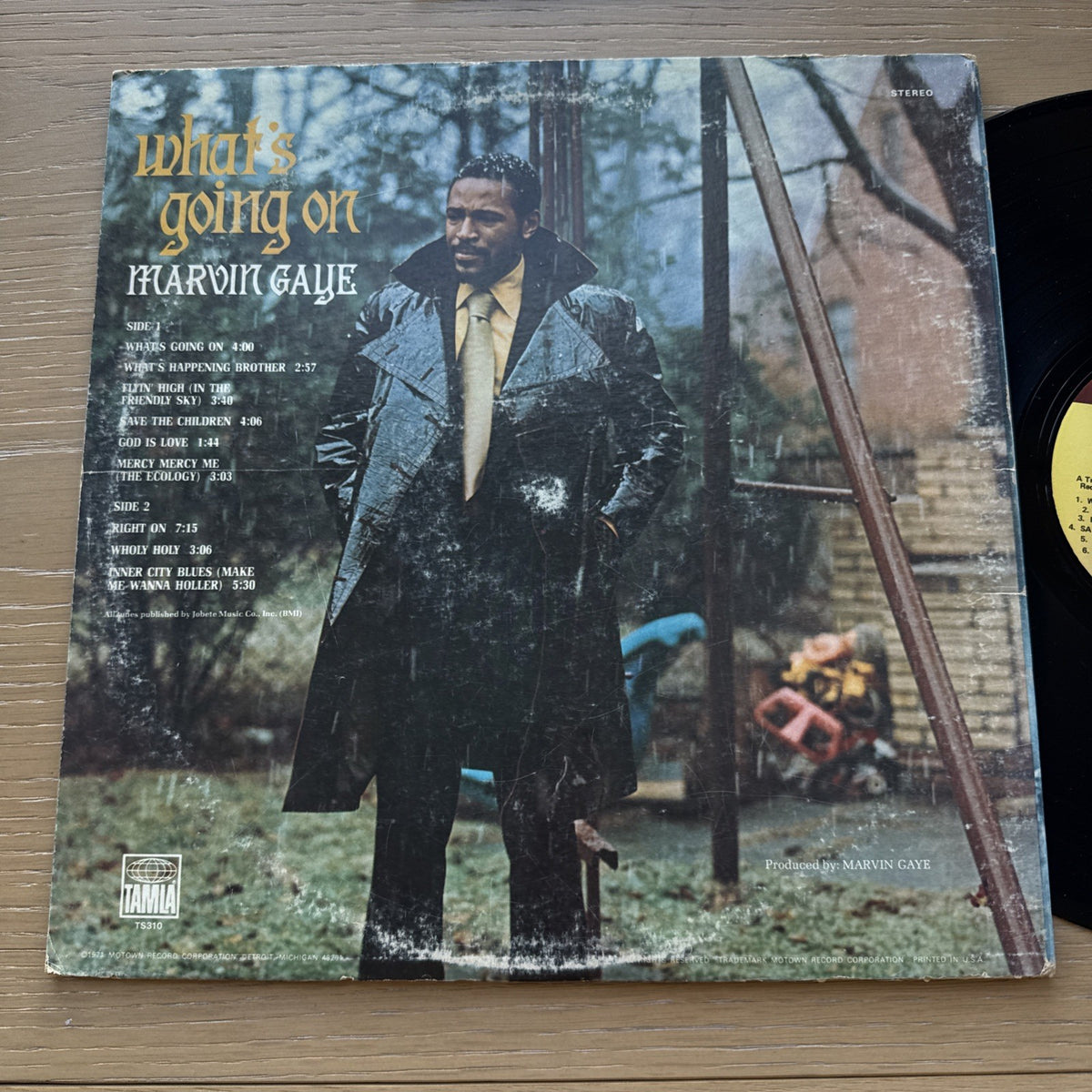 1971 Marvin Gaye What's Going On LP US Pressing Original Tamala Label