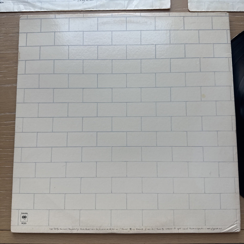Pink Floyd The Wall 1979 1st US Pitman Press 2LP Complete W/OG Sleeves VG+