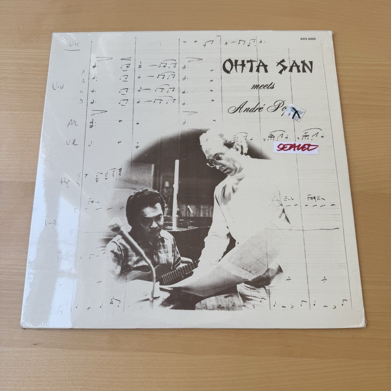 SEALED OHTA SAN meets ANDRE POPP Vinyl LP SONG FOR ANNA/LOVE IS BLUE Hawaii