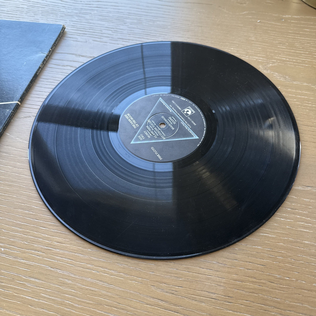 1973 PINK FLOYD Dark Side Of The Moon 1st US Winchester Wly Master Press VG+