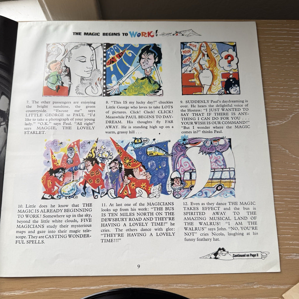 1967 The Beatles "Magical Mystery Tour" US Press Capitol Gatefold +Booklet