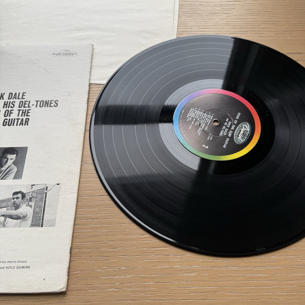 DICK DALE and His Del-Tones KING OF THE SURF GUITAR 1963 CAPITOL T1930 Mono VG+