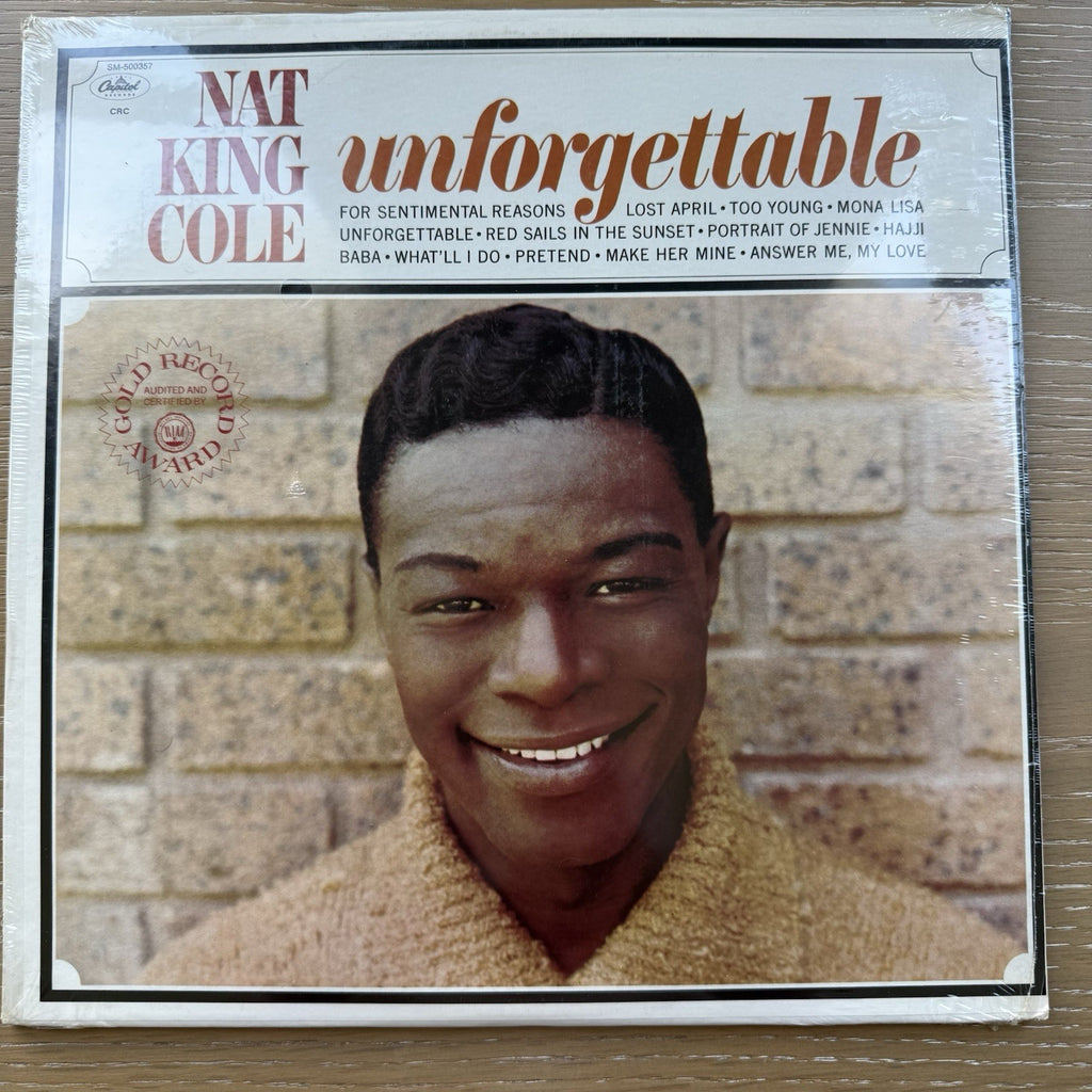 SEALED 1970s Nat King Cole Unforgettable US Press LP Vinyl Star Line Stereo