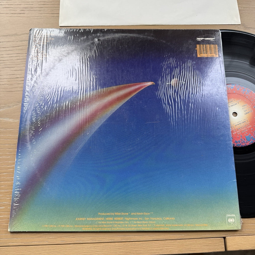 Journey Escape 1981 US Press In Shrink W/ Hype Sticker W/ Original insert VG++