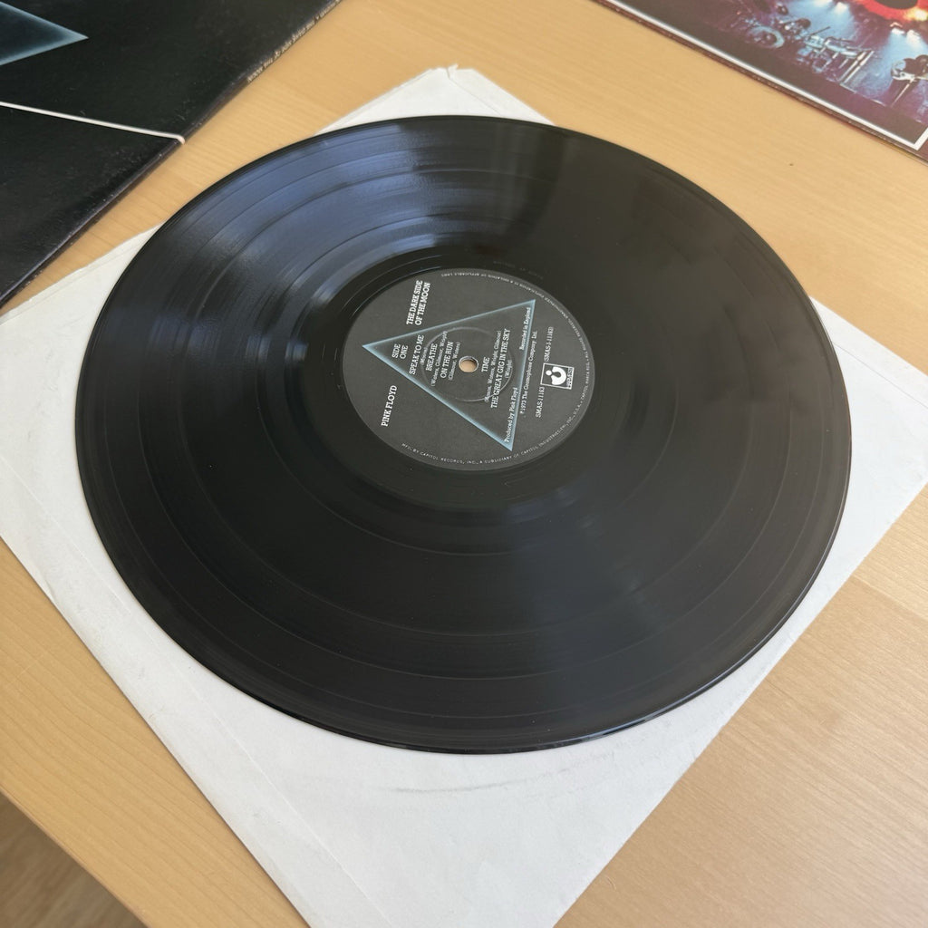 1970s PINK FLOYD Dark Side Of The Moon US Press Complete W/2 Posters VG+