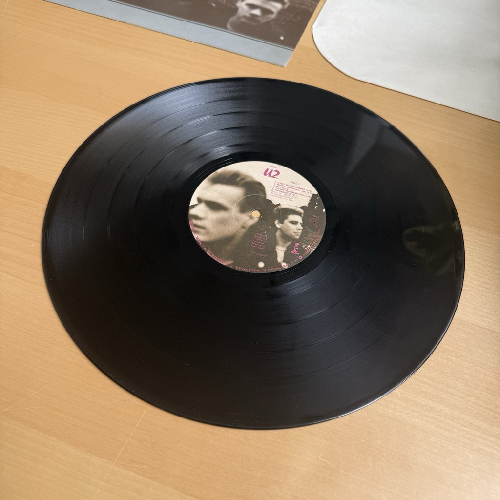 U2 The Unforgettable Fire 1st US press 1984 In Shrink! EX/EX + Original Sleeve