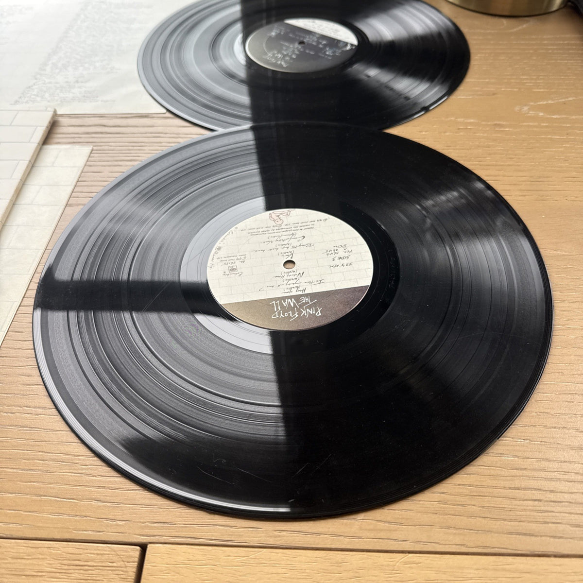 Pink Floyd The Wall 1979 1st US Pitman Press 2LP Complete W/OG Sleeves VG+