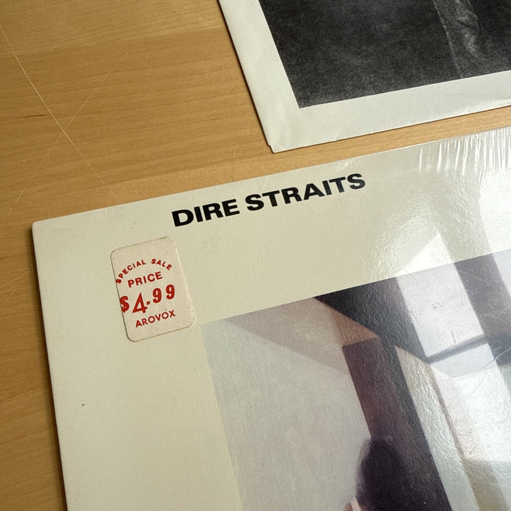 1978 DIRE STRAITS Self Titled US Press Shrink + Hype Sticker + Original Sleeve