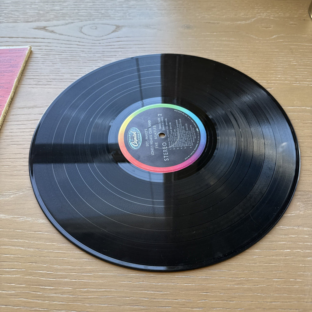1968 The Beatles Sgt. Peppers Lonely Hearts Club Band US Press Capital Rainbow