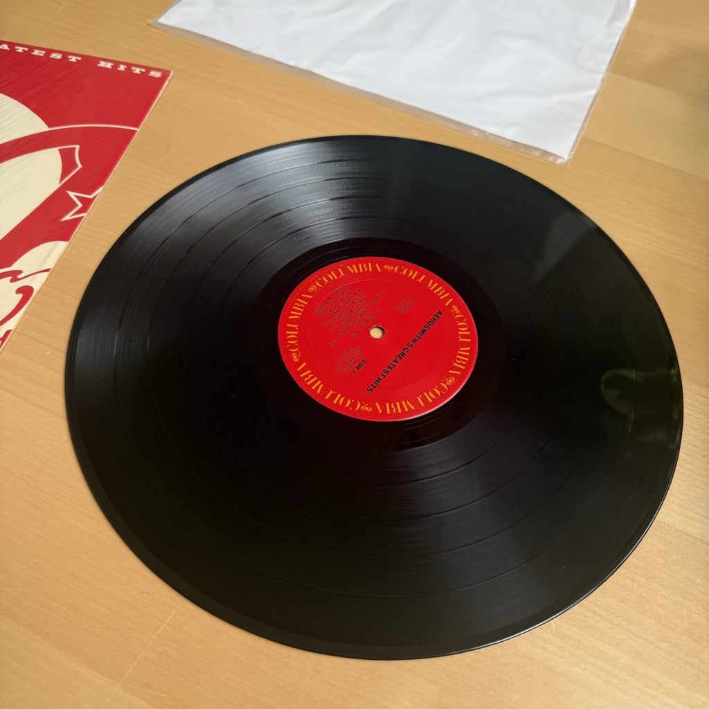 Aerosmith's Greatest Hits" LP 1980 US Press  W/ OG Art Sleeve! In Shrink! EX/EX