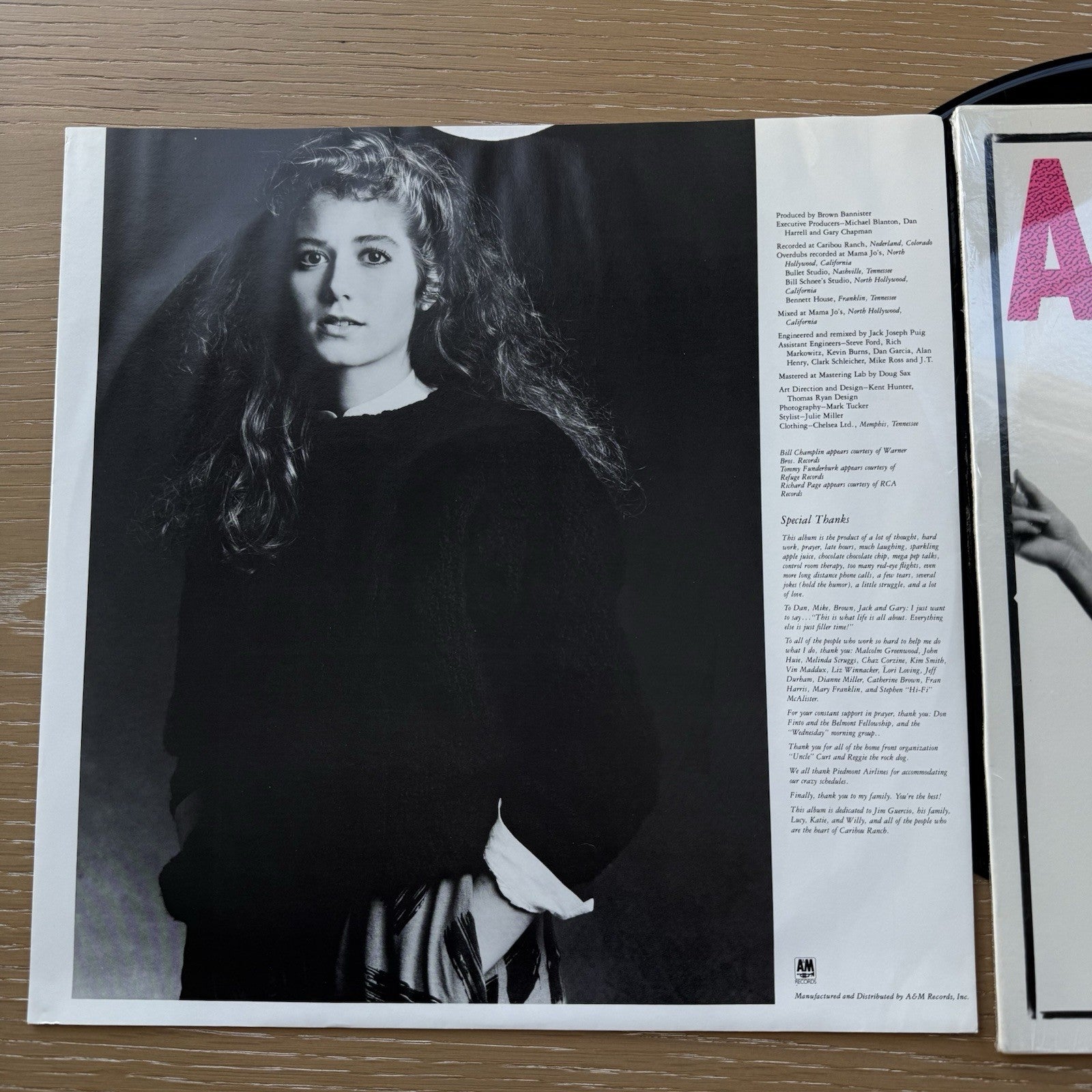 AMY GRANT "Unguarded" LP Original 1985 Myrrh SP-5060 In Shrink! Amazing Copy EX