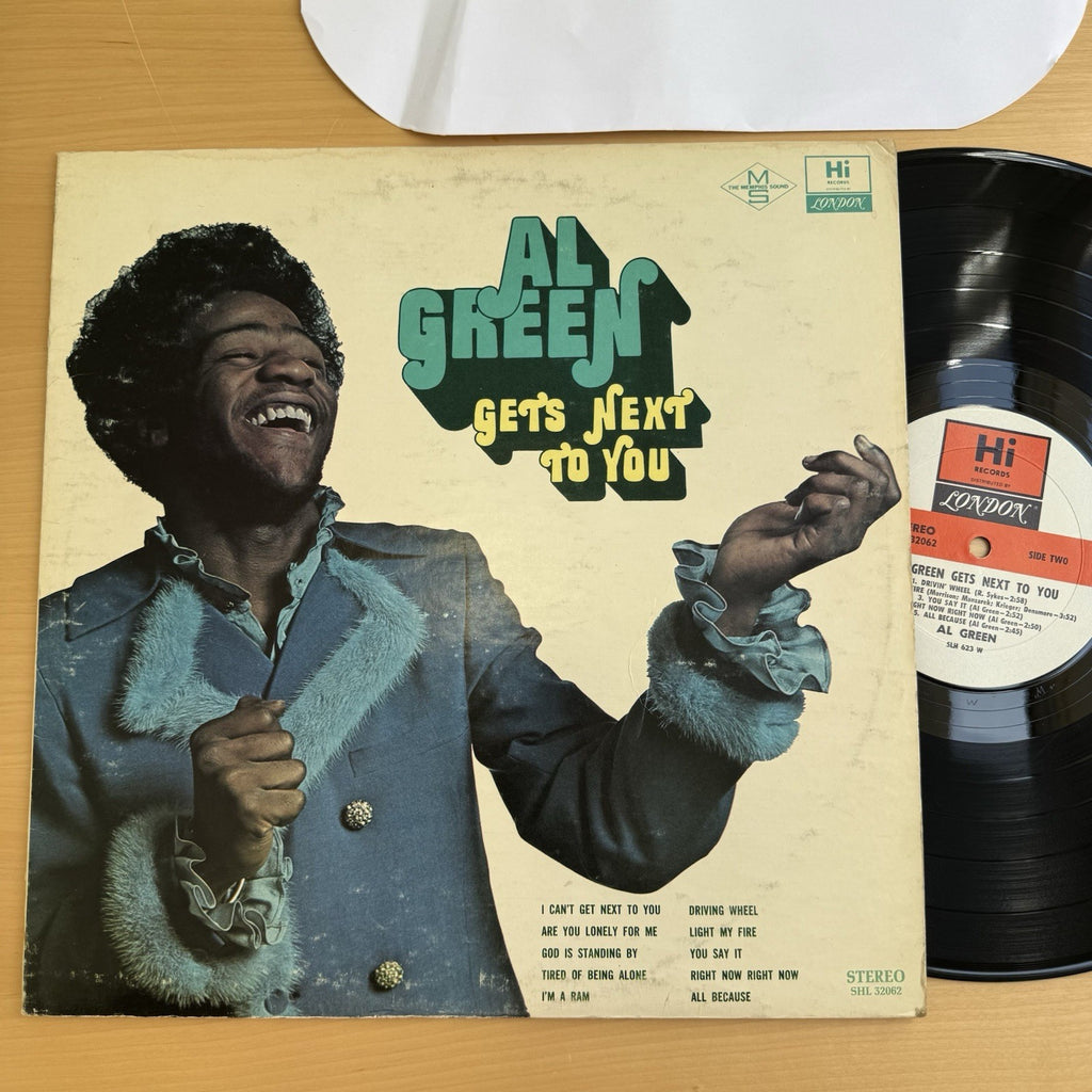 AL GREEN GETS NEXT TO YOU ORIGINAL LP 1971 1st US Pressing + Sleeve VG+