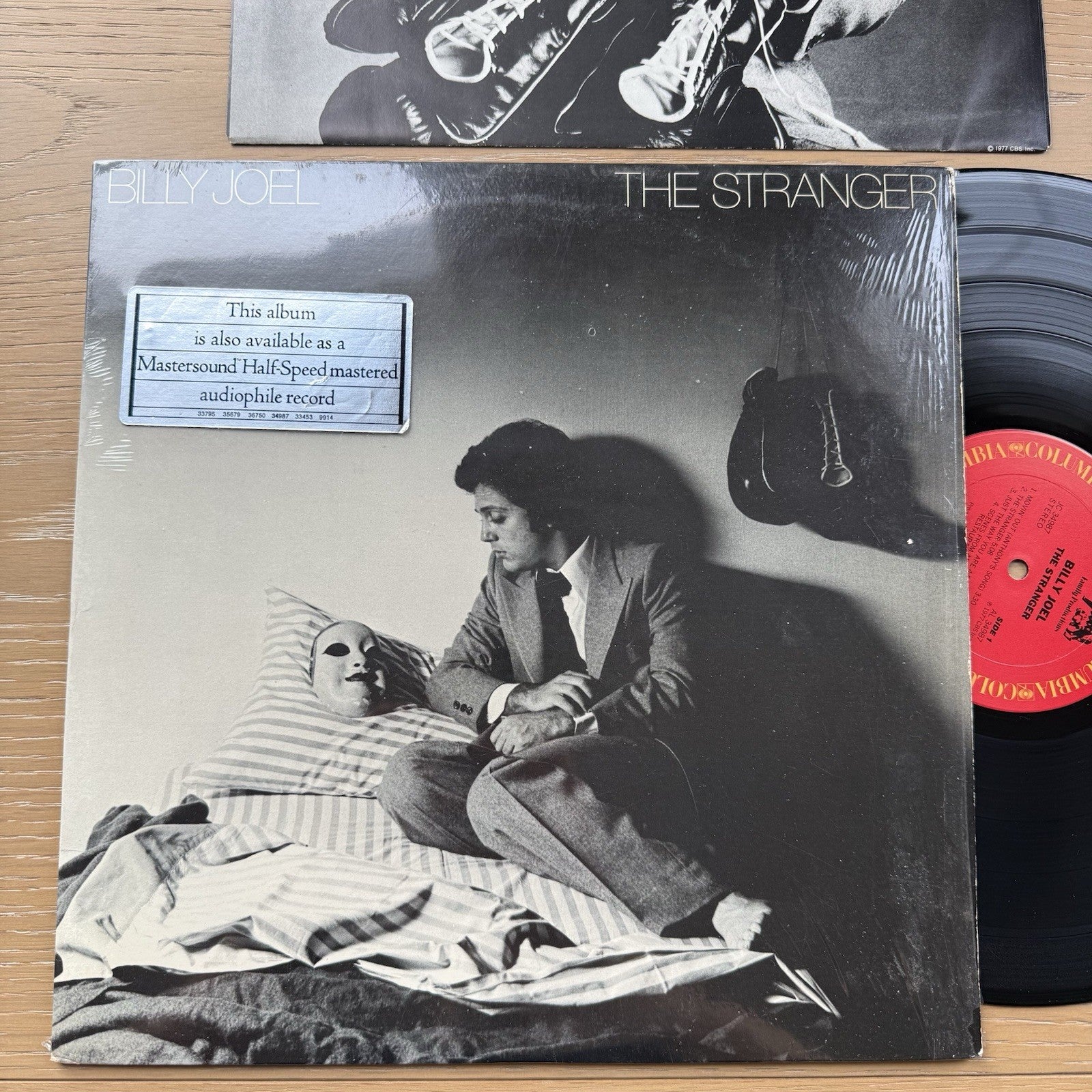 1980 Billy Joel The Stranger LP Vinyl US Press In Shrink + Hype Sticker EX/EX
