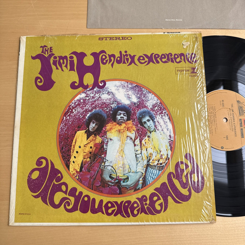 1970s The Jimi Hendrix Experience Are You Experienced US Press In Shrink! VG+