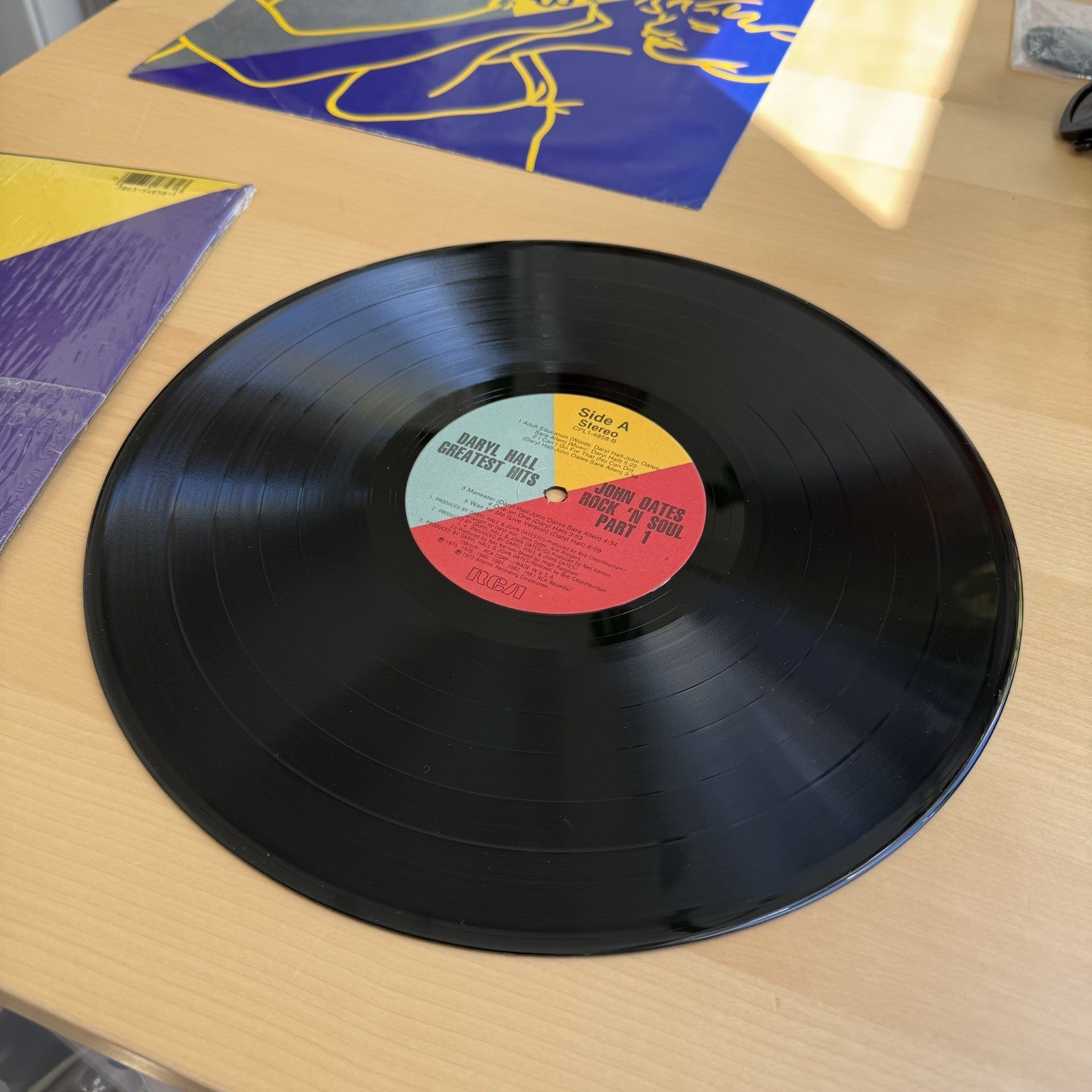 1983 Hall & Oates ‎Rock 'N Soul Part 1 US Press Shrink Complete W/OG Sleeve HYPE