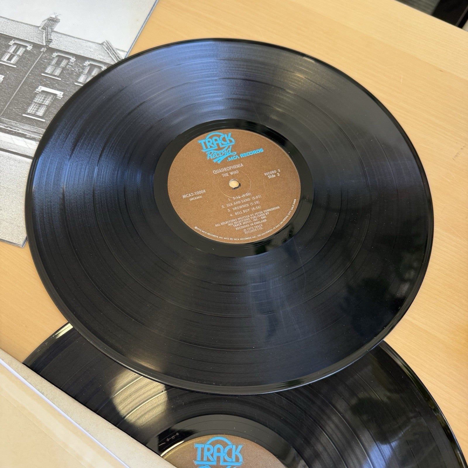 1973 THE WHO "Quadrophenia" Vinyl US Press Original Includes 2LPs + Book! VG+