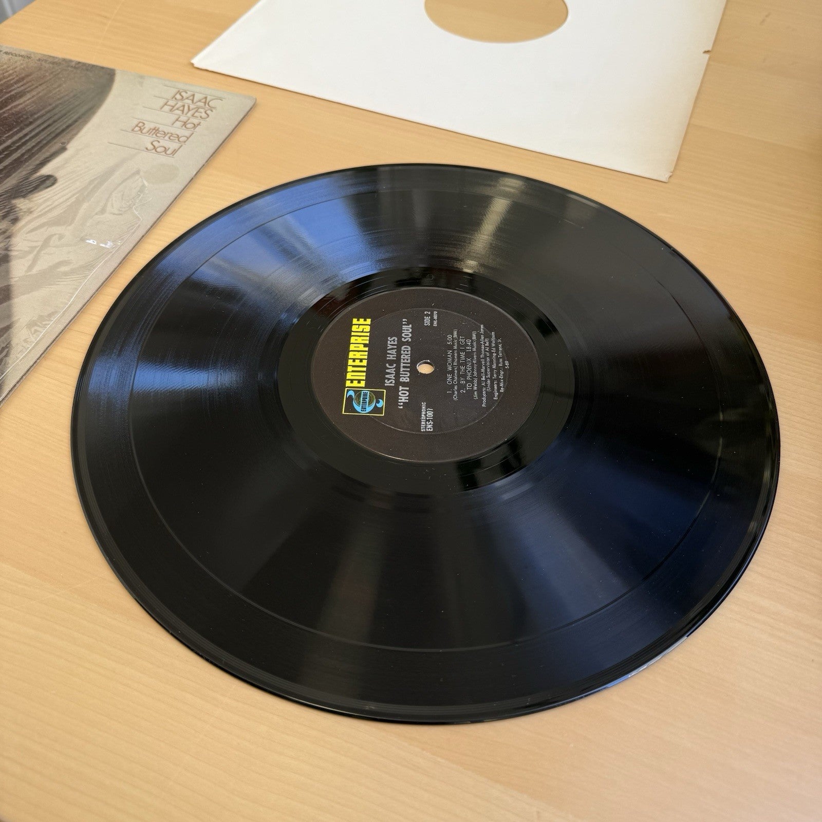 1969 Isaac Hayes Hot Buttered Soul 1st US Monarch Press In Shrink! VG++ W/Sleeve