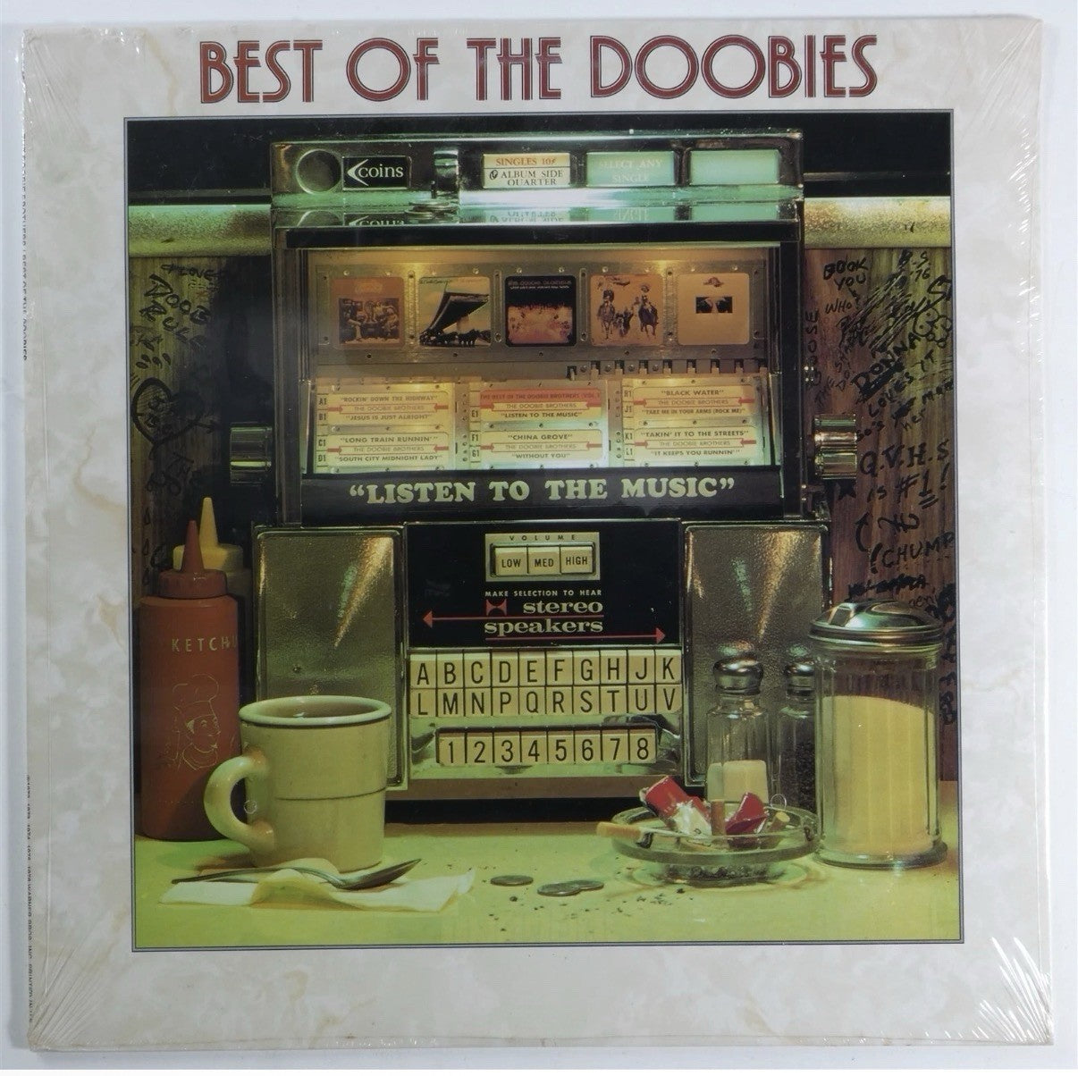 1970s SEALED DOOBIE BROTHERS Best Of The Doobies WARNER BROS US Press LP