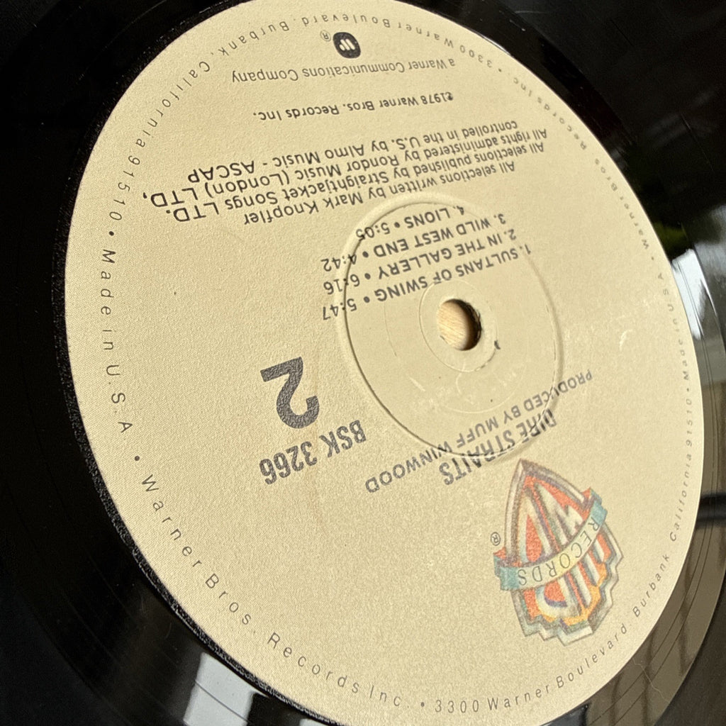 1978 DIRE STRAITS Self Titled US Press Shrink + Hype Sticker + Original Sleeve