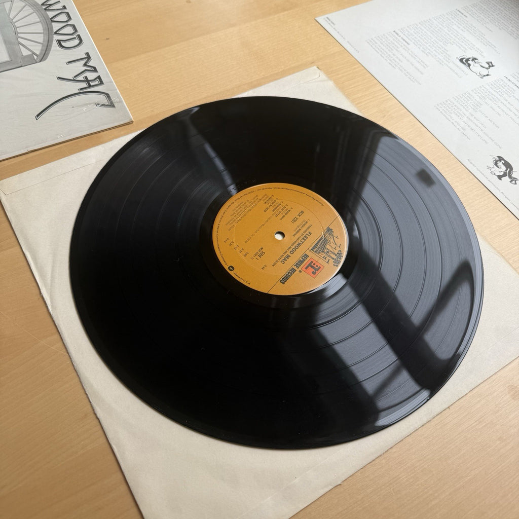 Fleetwood Mac Self Titled LP 1975 Original 1st US Press + Lyric Insert VG++