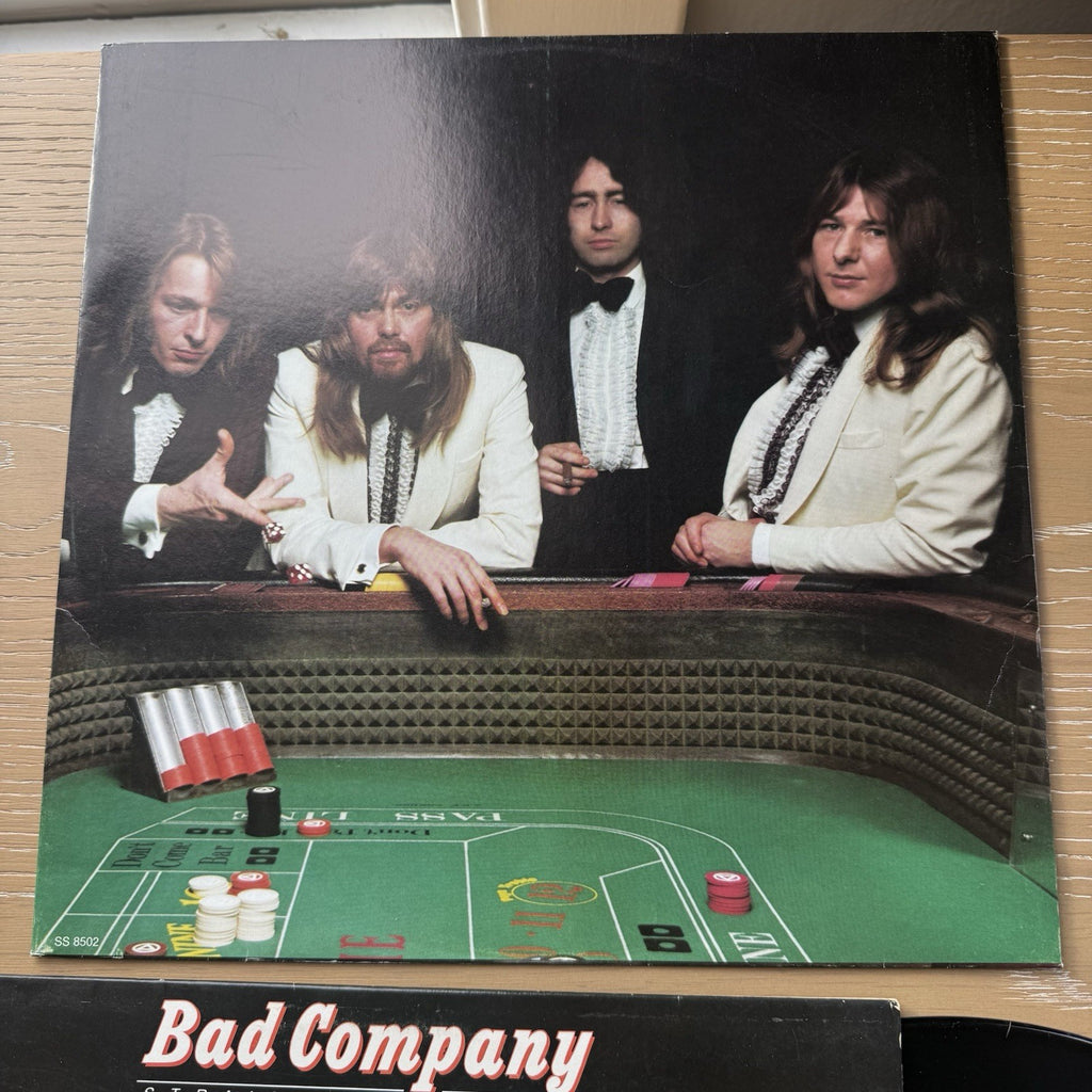 1975 Bad Company Straight Shooter Vinyl LP US Press VG+ W/ Original Sleeve