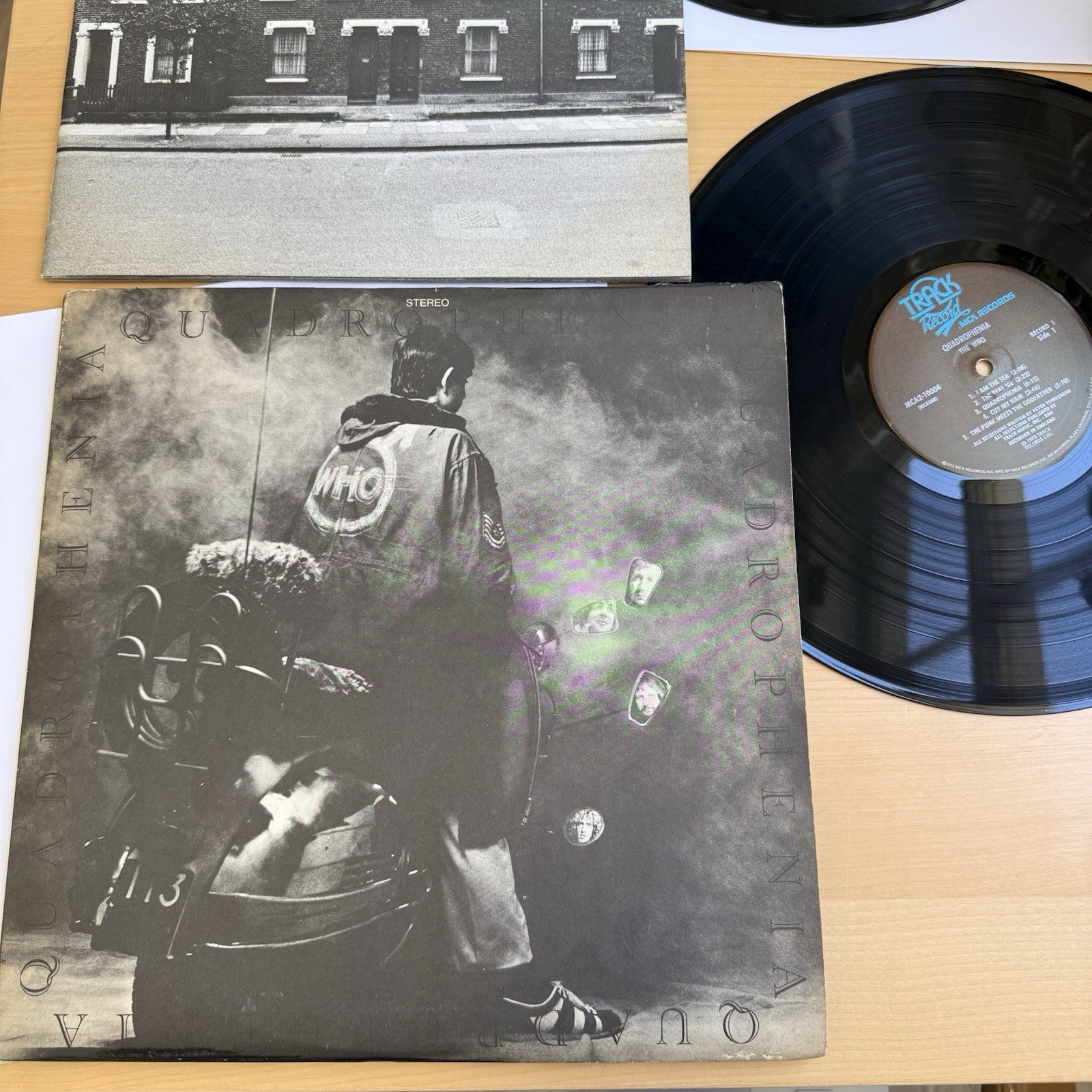 1973 THE WHO "Quadrophenia" Vinyl US Press Original Includes 2LPs + Book! VG+