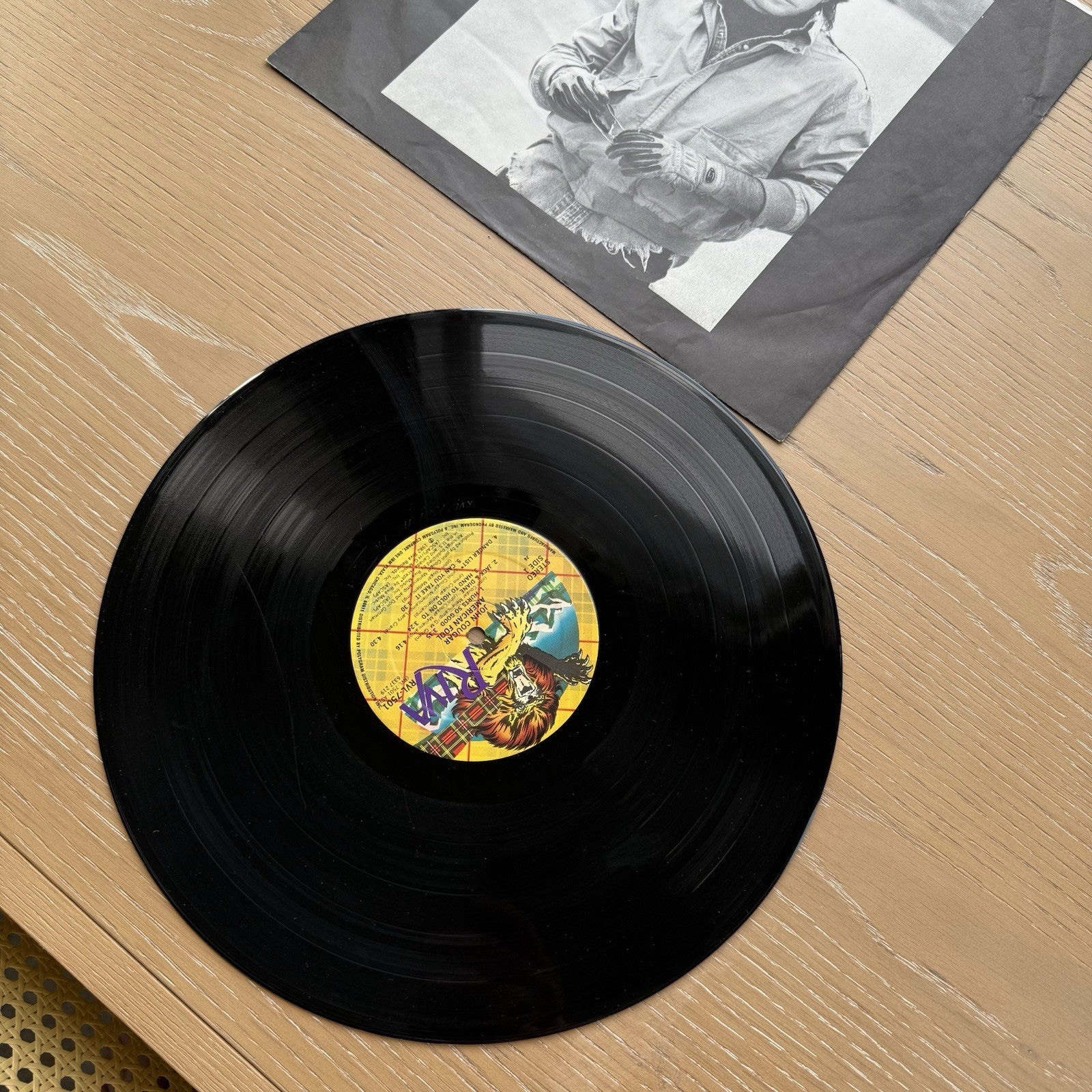 John Cougar Mellencamp American Fool 1982  Vinyl LP Record Complete W/OG Sleeve!