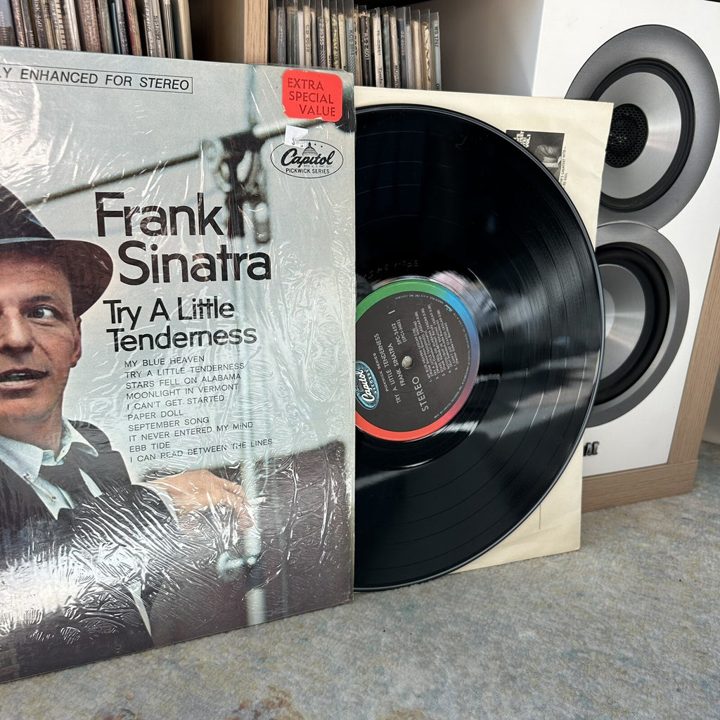 Frank Sinatra Try A Little Tenderness Rainbow Label In Shrink Complete W/Sleeve!