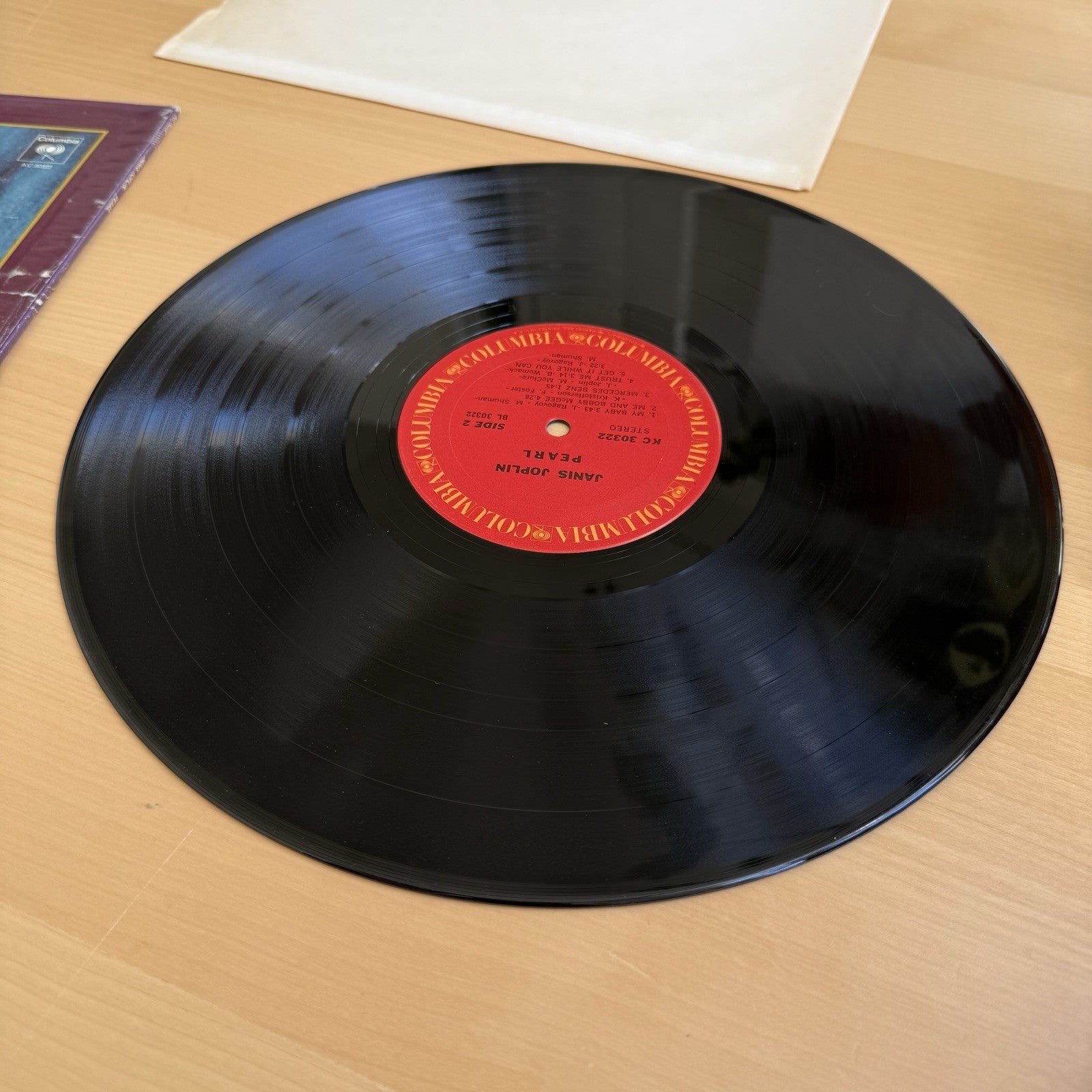 Janis Joplin Pearl Vinyl LP 1970's US Pressing Columbia Records!