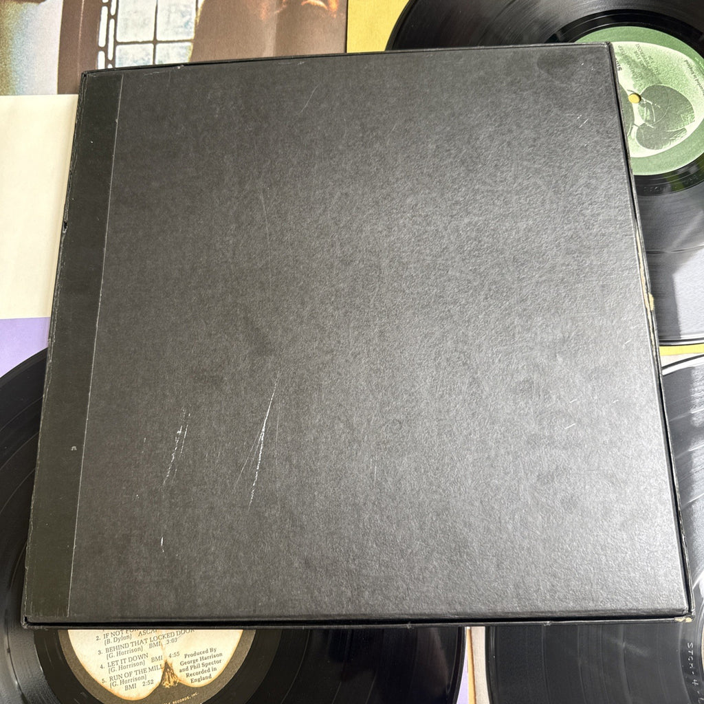 1970 GEORGE HARRISON All Things Must Pass 🍏 US Press Boxset W/OG Poster VG+