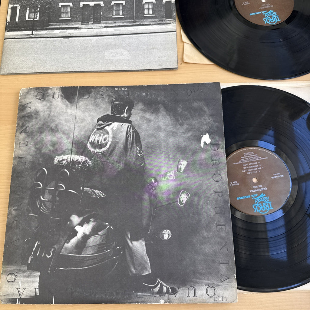 1973 THE WHO "Quadrophenia" Vinyl US Press Original Includes 2LPs + Book!