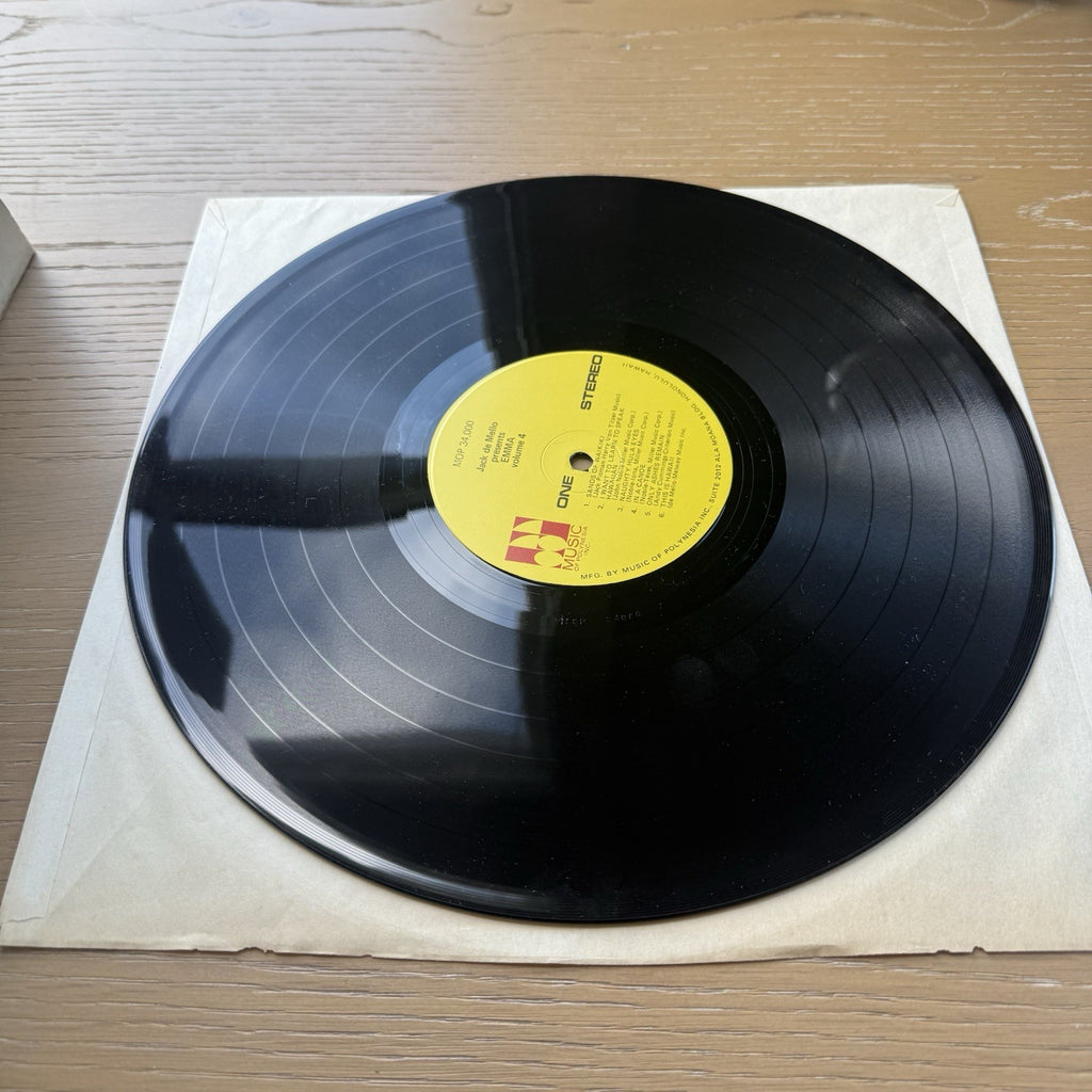 1970 Emma Moments Of Hawaiian Musical Magic Vinyl Record In Shrink! VG+
