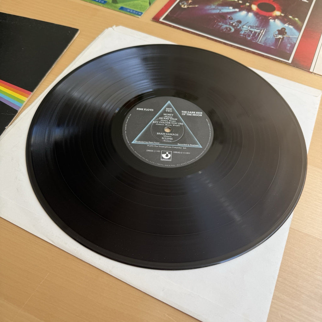 1970s PINK FLOYD Dark Side Of The Moon US Press Complete W/2 Posters VG+