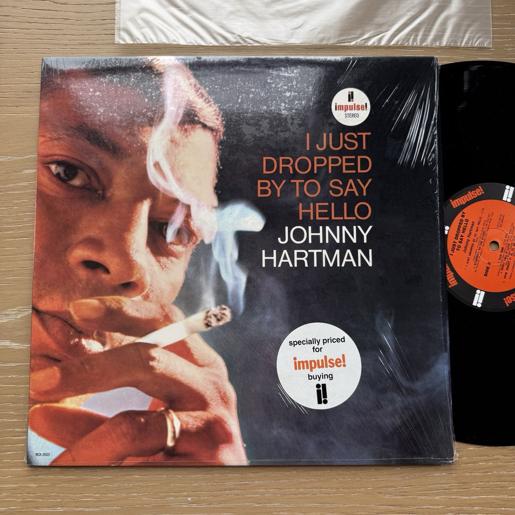 Johnny Hartman I Just Dropped By To Say Hello LP In Shrink! Sleeve VG++ US Press