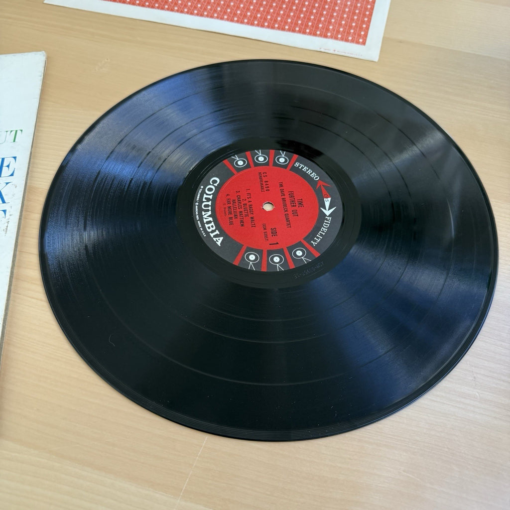 The Dave Brubeck Quartet Time Further Out 1961 Columbia 6-Eye + OG Sleeve!
