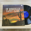 PATSY CLINE 1st Pressing US in memoriam EVEREST 12" LP 33 RPM