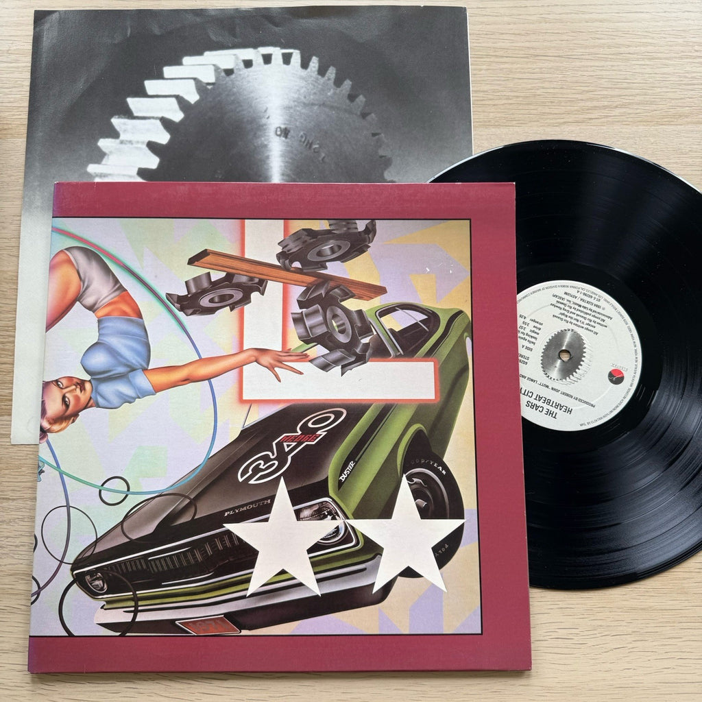 1984 THE CARS Heartbeat City Elektra US Pressing Complete W/Sleeve! NICE! VG+