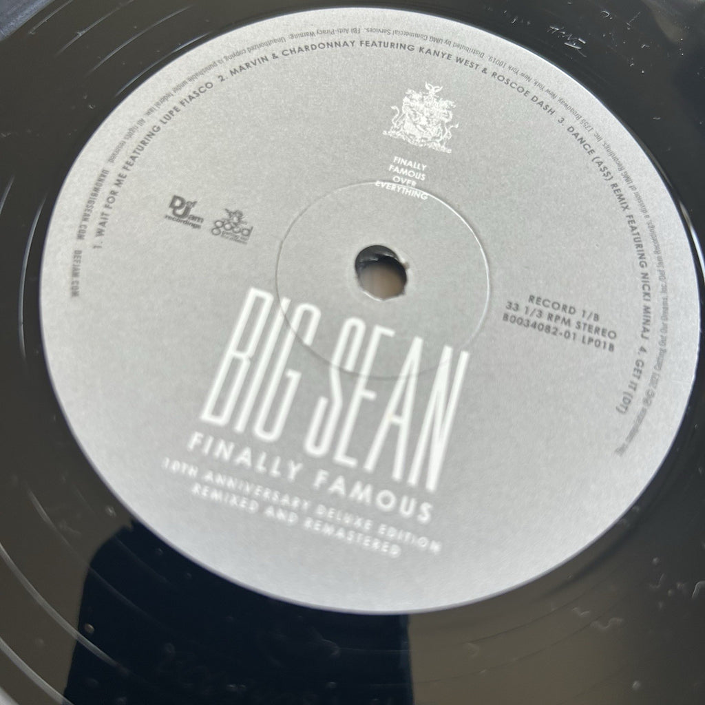 Big Sean “Finally Famous” 2 LP Album, Def Jam Records Complete W/Sleeves EX/EX