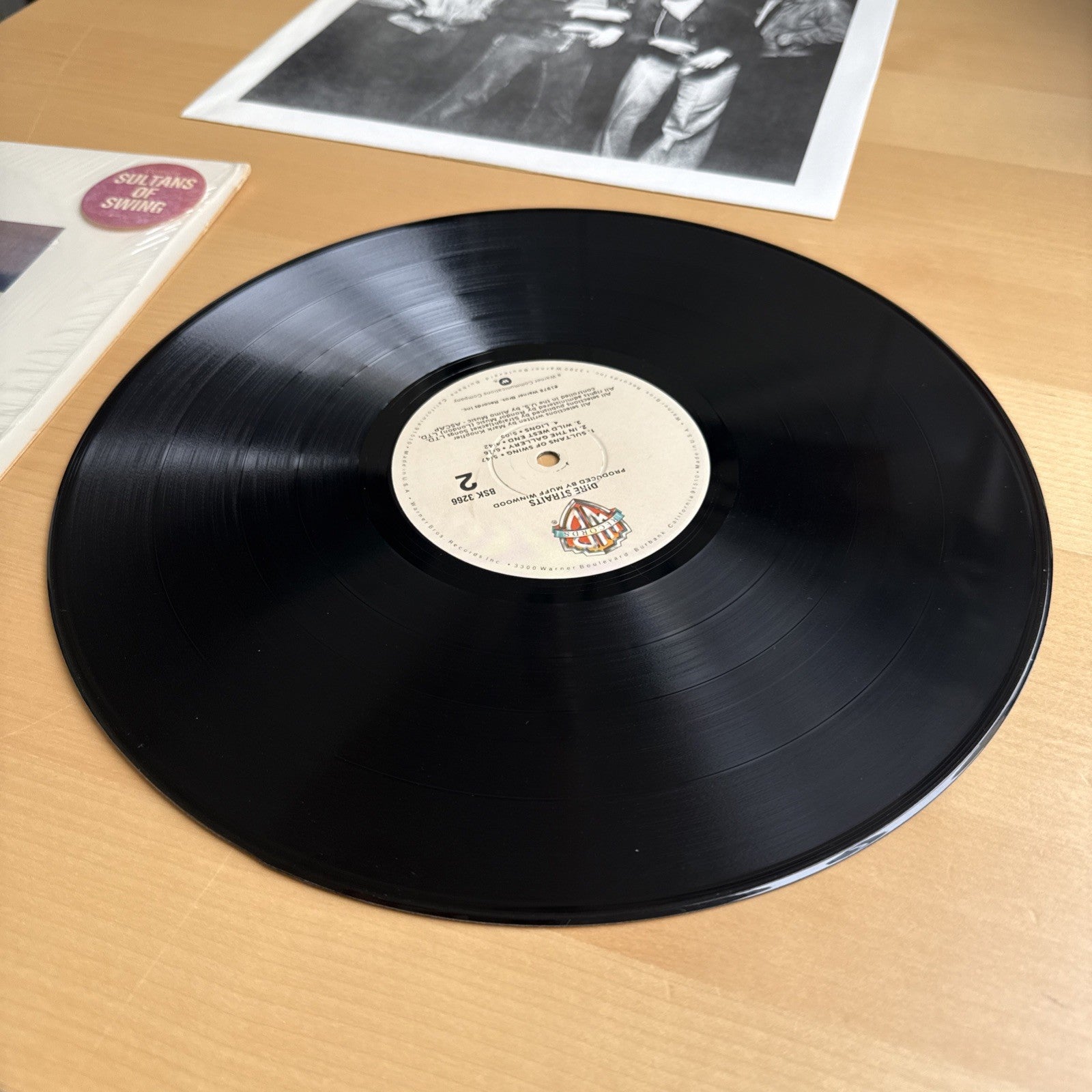 1978 DIRE STRAITS Self Titled US Press Shrink + Hype Sticker + Original Sleeve