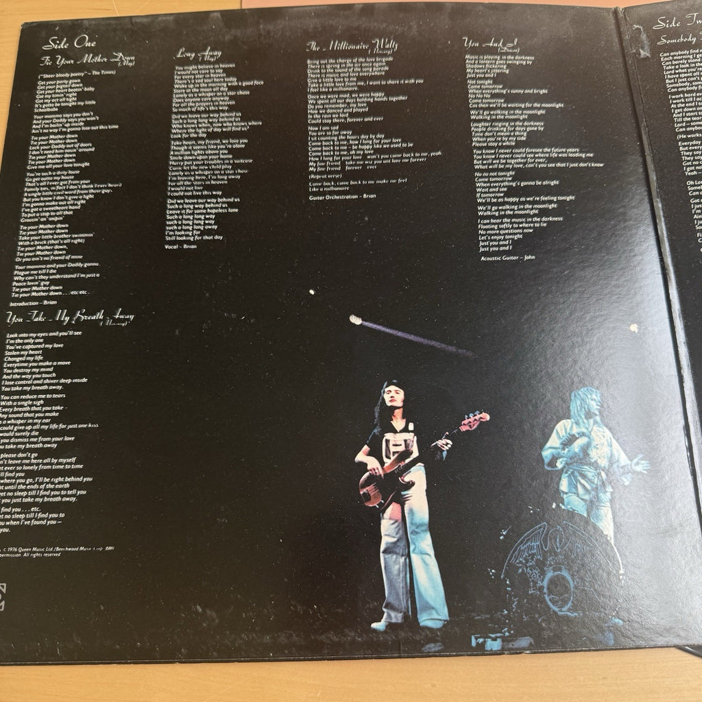 Queen A Day At The Races 1976 US 1st SM Press + Original Inner Sleeve VG++
