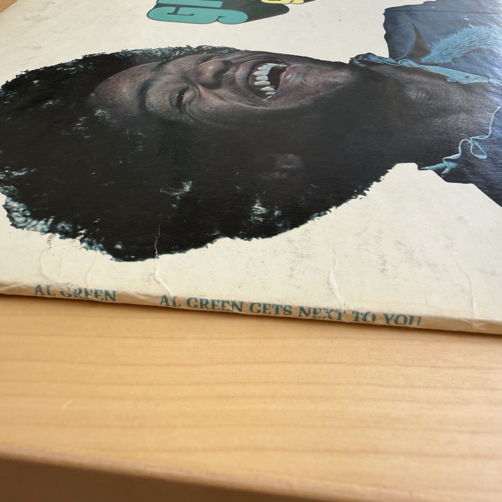 AL GREEN GETS NEXT TO YOU ORIGINAL LP 1971 1st US Pressing + Sleeve VG+