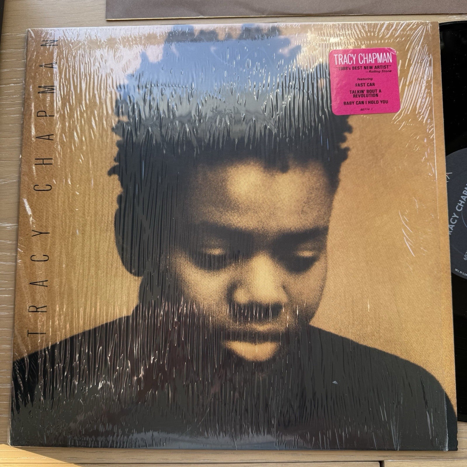 1988 Tracy Chapman Self Titled US Press In Shrink W/Hype LP US W/OG Sleeve EX