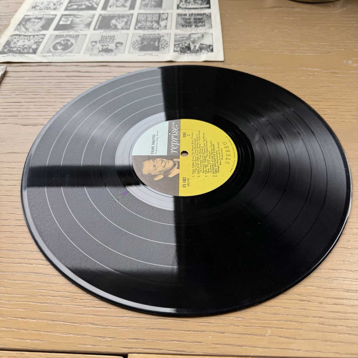 1967 FRANK SINATRA & Frank & Nancy LP In Shrink! VG+ US Press + OG Sleeve