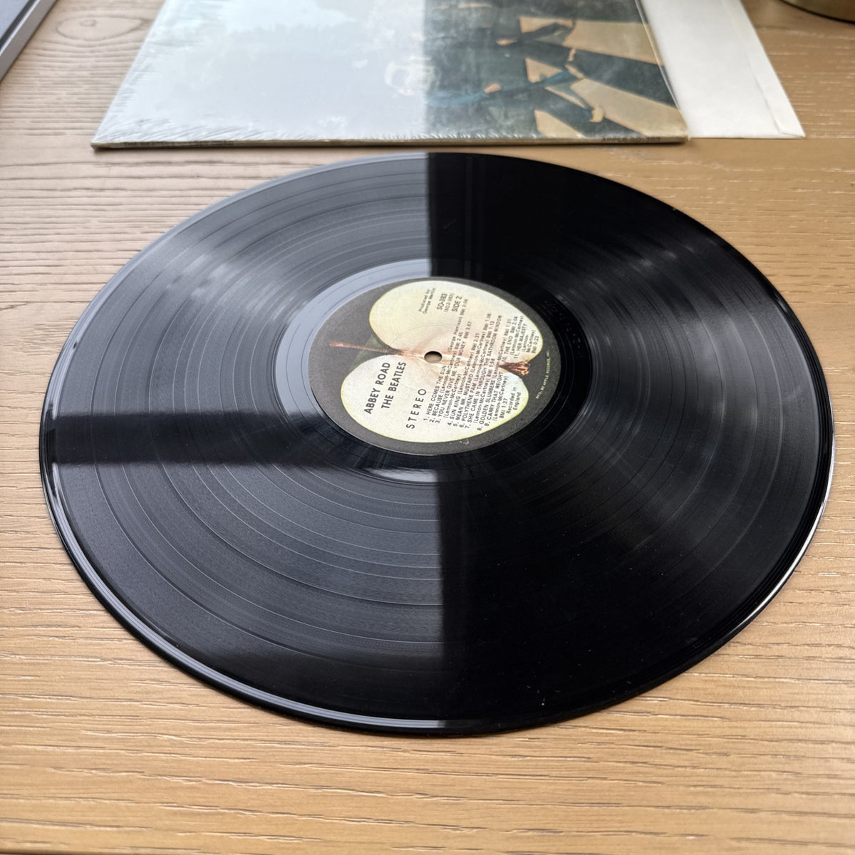 The Beatles Abbey Road Original 1969 1st US LA Press In Shrink LP Apple 🍏 VG+