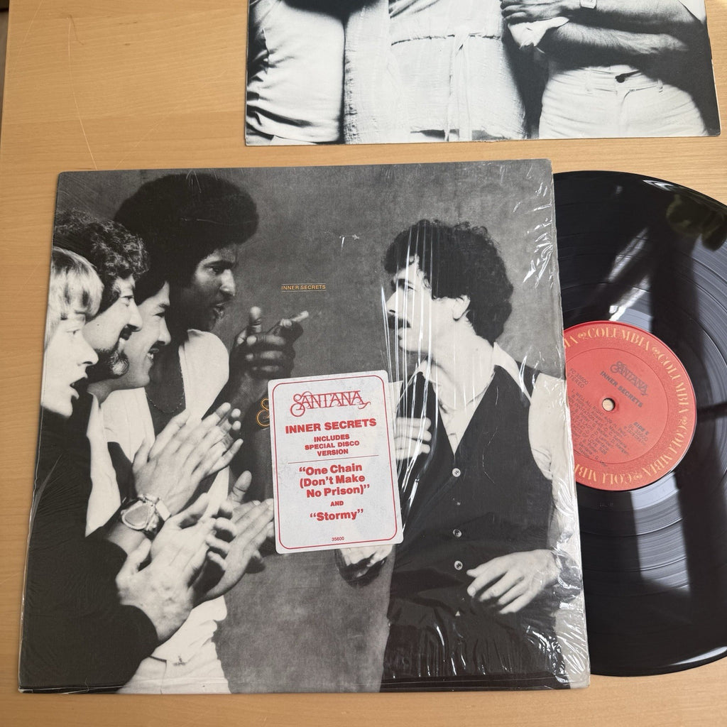 SANTANA INNER SECRETS" 1978 LP Vinyl In SHRINK VG+ W/STICKER US Press + Sleeve
