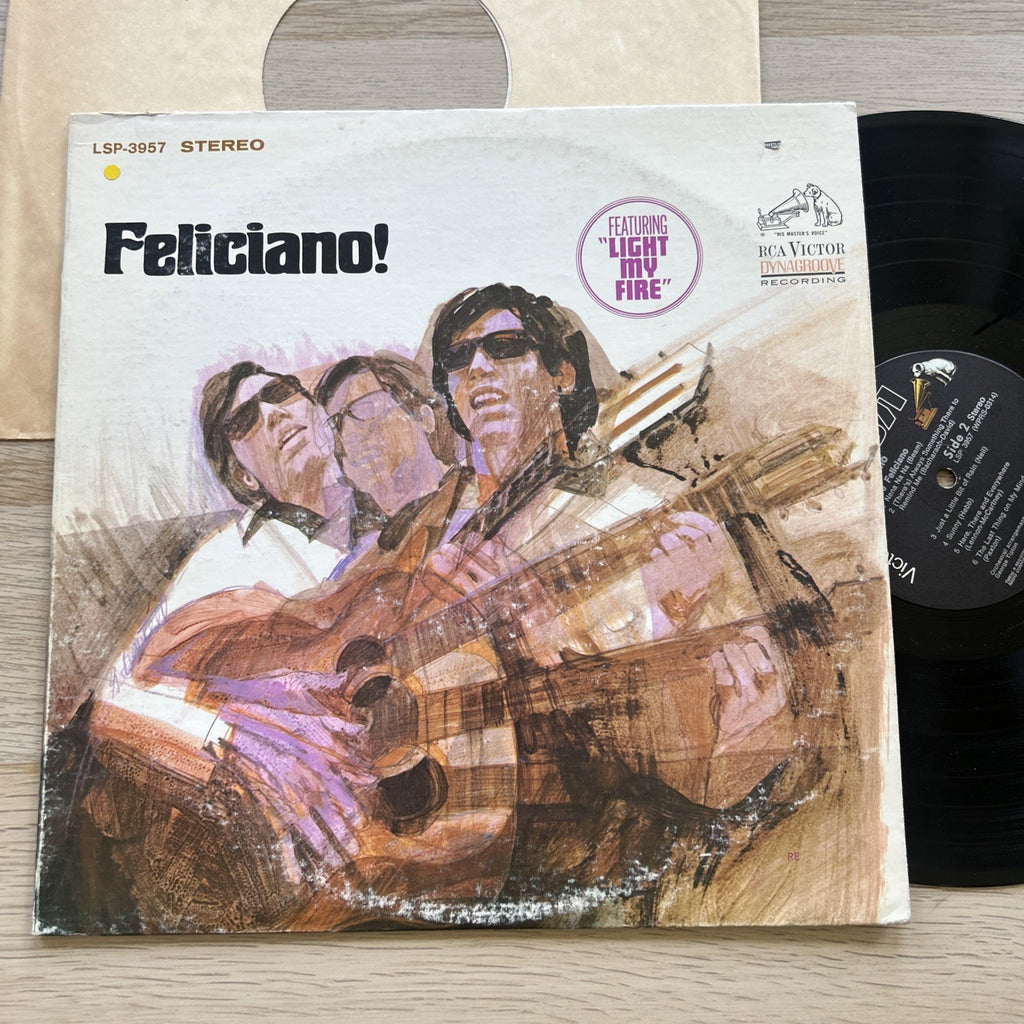 Jose Feliciano- Feliciano! Light My Fire LP RCA Original 1968 Press LSP-3957